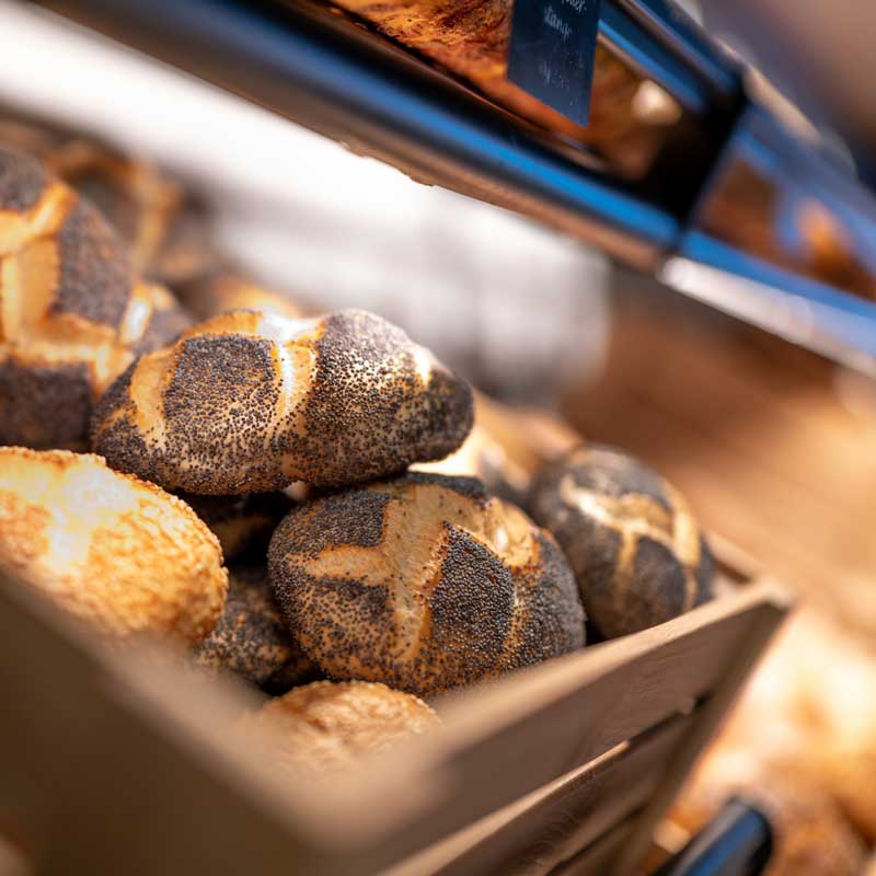 Campingplatz Beckmann Duhnen Brötchenservice Brotkorb